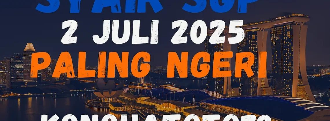 Syair SGP 2 Juli 2025 Paling Ngeri dari Konohatoto78 - angkagaib.com