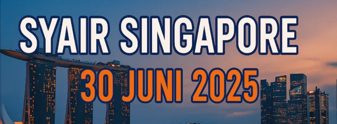 Syair Singapore 30 Juni 2025 dari Master Konohatoto78 - angkagaib.com