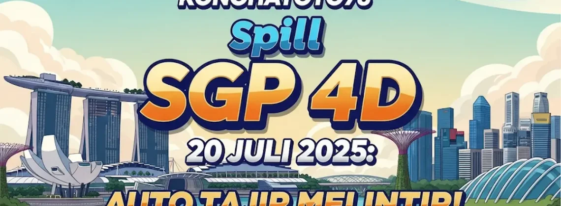 Konohatoto78 Spill SGP 4D 20 Juli 2025 Auto Tajir Melintir! - angkagaib.com