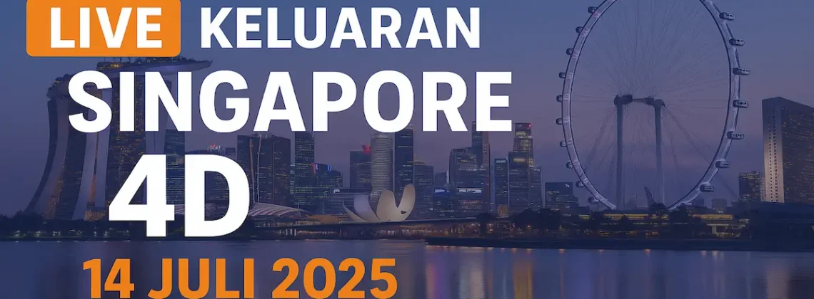 LIVE Keluaran Singapore 4D 14 Juli 2025 Geger di Konohatoto78! - angkagaib.com