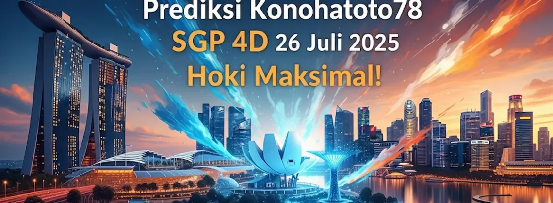 Prediksi Konohatoto78 SGP 4D 26 Juli 2025 Hoki Maksimal! - angakagaib.com