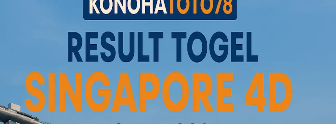Result Togel Singapore 4D 13 Juli 2025 dari Konohatoto78 - angkagaib.com