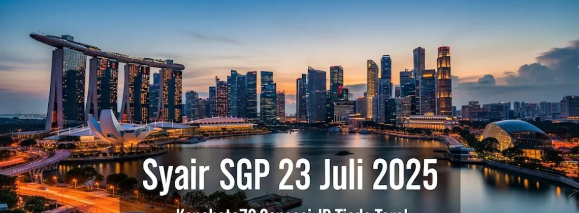 Syair SGP 23 Juli 2025 dari Konohatoto78 Sensasi JP Tiada Tara! - angkagaib.com