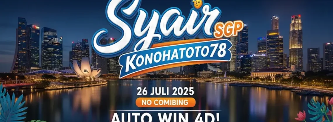 Syair SGP Konohatoto78 26 Juli 2025 Auto Win 4D! - angkagaib.com