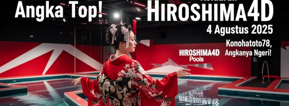 Angka Top! Keluaran Hiroshima4D 4 Agustus 2025 Konohatoto78, Angkanya Ngeri! - angkagaib.com