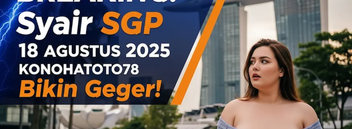 BREAKING! Syair SGP 18 Agustus 2025 Konohatoto78 Bikin Geger! - angkagaib.com