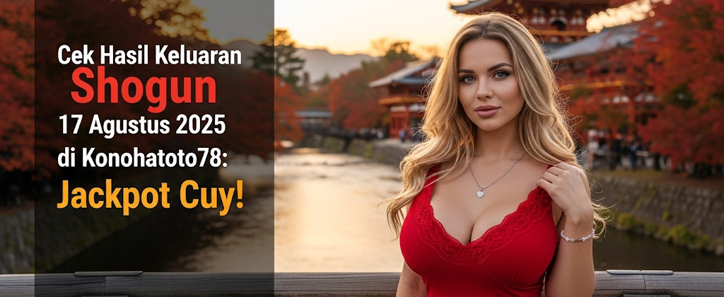 Cek Hasil Keluaran Shogun 17 Agustus 2025 di Konohatoto78 Jackpot Cuy! - angkagaib.com