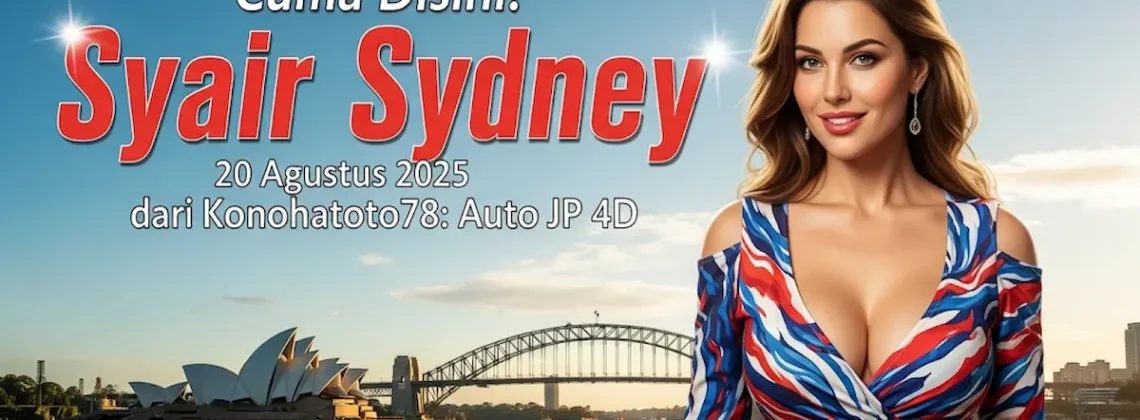 Cuma Disini! Syair Sydney 20 Agustus 2025 dari Konohatoto78 Auto JP 4D - angkagaib.com