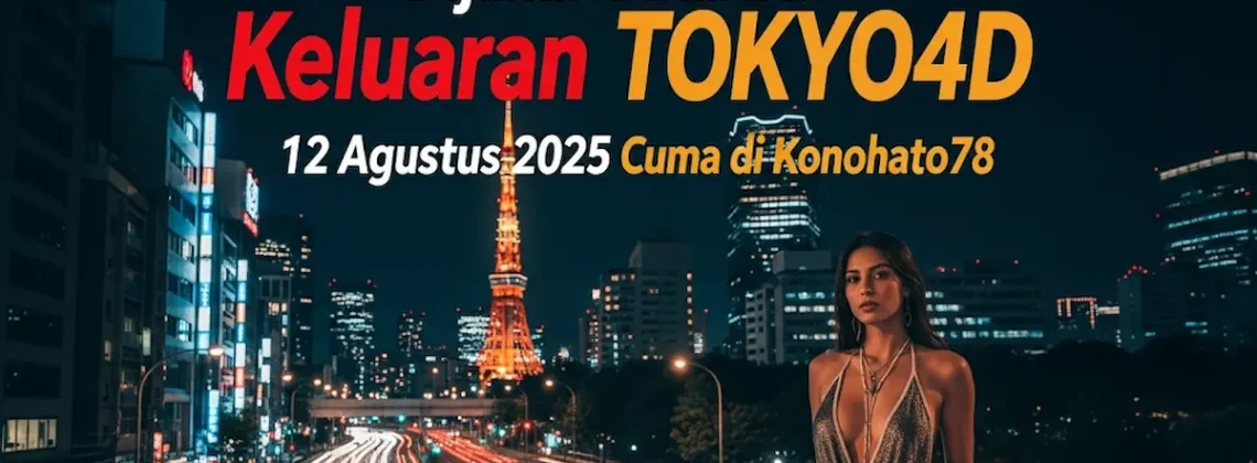 Dijamin Akurat! Keluaran TOKYO4D 12 Agustus 2025 Cuma di Konohatoto78 - angkagaib.com