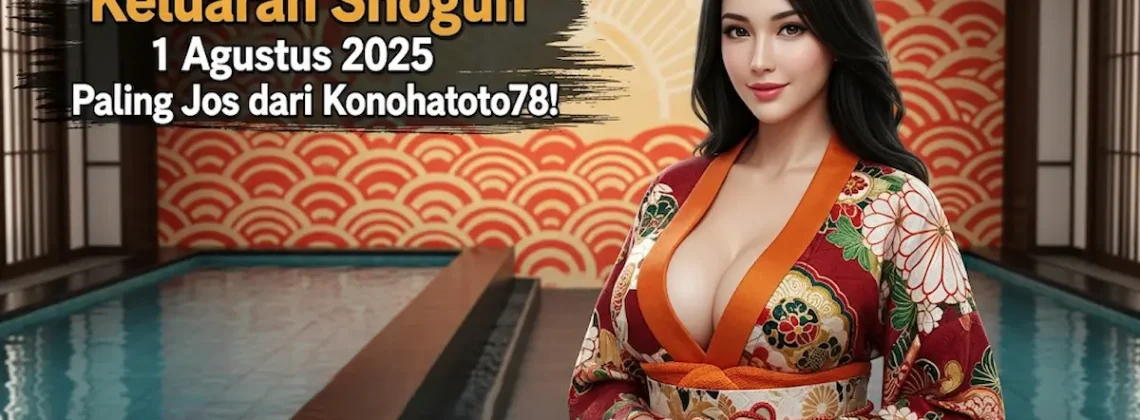 Gassskeun Cek! Keluaran Shogun 1 Agustus 2025 Paling Jos dari Konohatoto78! - angkagaib.com