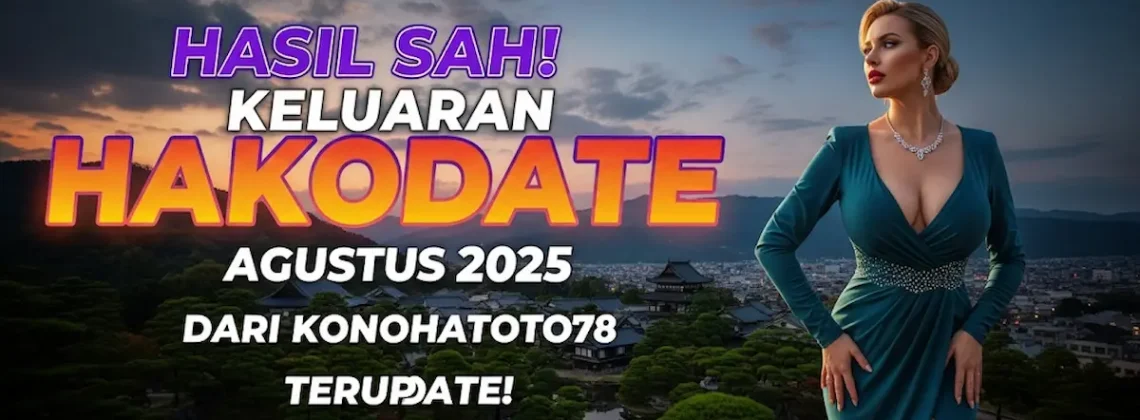 Hasil Sah! Keluaran Hakodate 8 Agustus 2025 dari Konohatoto78 Terupdate! - angkagaib.com