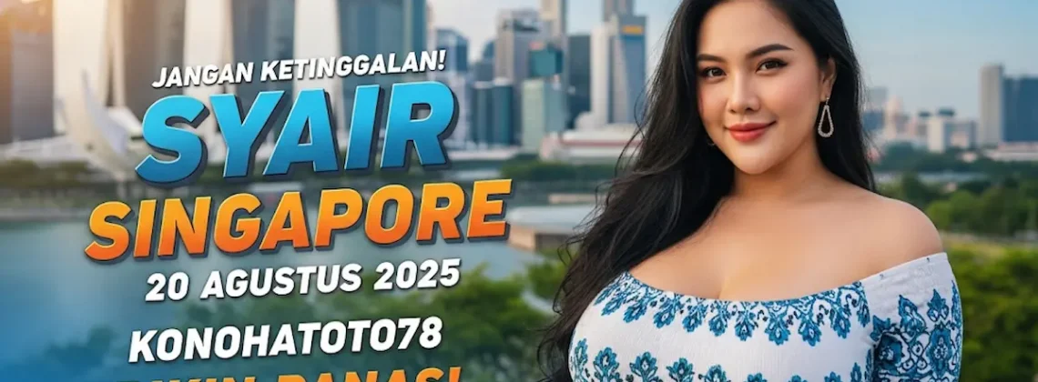 Jangan Ketinggalan! Syair Singapore 20 Agustus 2025 Konohatoto78 Bikin Panas! - angkagaib.com