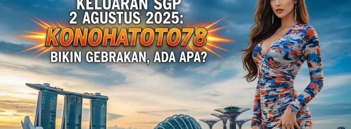 Keluaran SGP 2 Agustus 2025 Konohatoto78 Bikin Gebrakan, Ada Apa - angkagaib.com