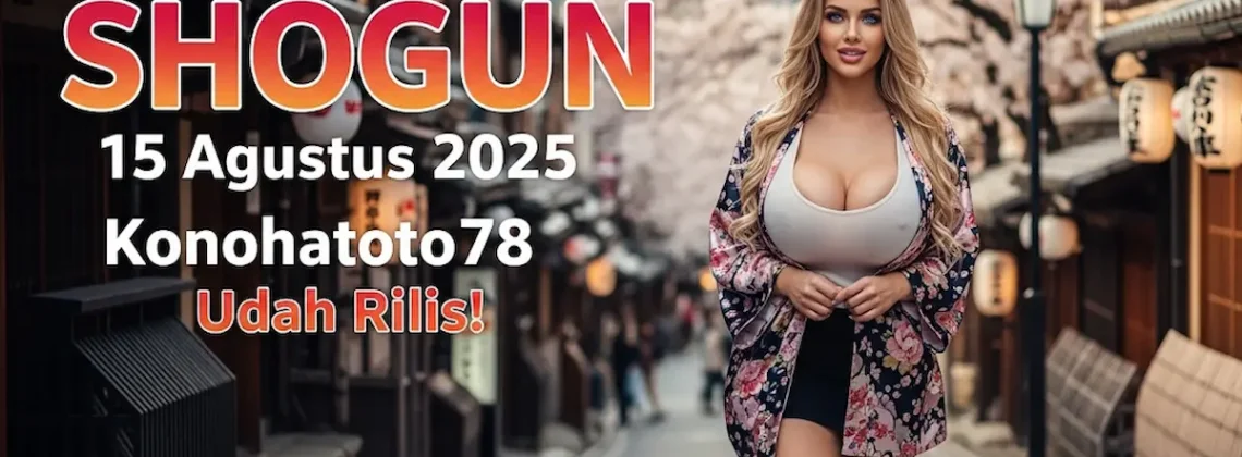 Mantap! Keluaran SHOGUN 15 Agustus 2025 Konohatoto78 Udah Rilis! - angkagaib.com