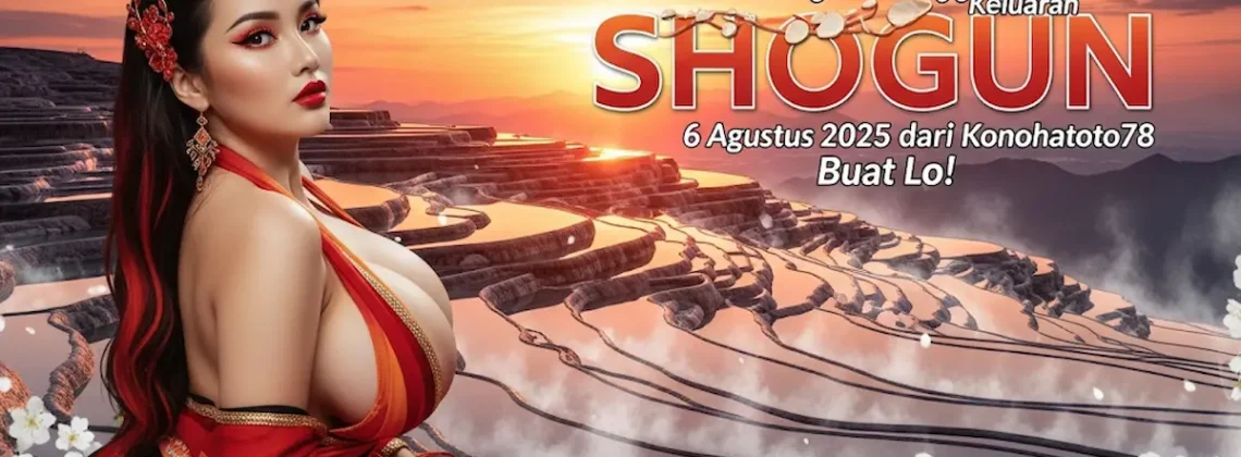 Paling Ditunggu! Keluaran SHOGUN 6 Agustus 2025 dari Konohatoto78 Buat Lo! - angkagaib.com
