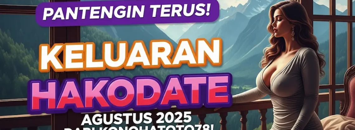 Pantengin Terus! Keluaran Hakodate 4 Agustus 2025 dari Konohatoto78 - angkagaib.com