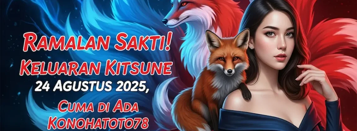 Ramalan Sakti! Keluaran Kitsune 24 Agustus 2025, Cuma di Ada Konohatoto78 - keluarantoto78.com