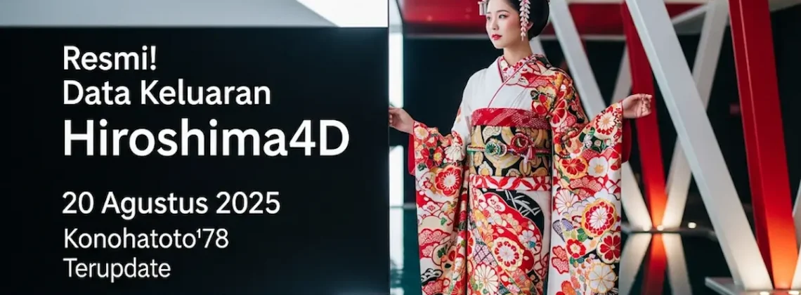 Resmi! Data Keluaran Hiroshima4D 20 Agustus 2025 Konohatoto78 Terupdate - angkagaib.com