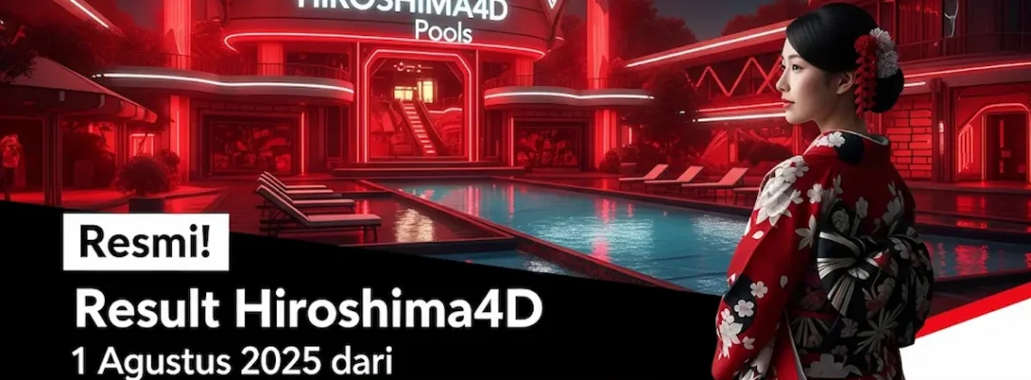 Resmi! Result Hiroshima4D 1 Agustus 2025 dari Konohatoto78, Ga Pake Lama! - angkagaib.com