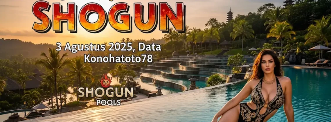 Sah! Keluaran SHOGUN 3 Agustus 2025, Data Konohatoto78 - angkagaib.com