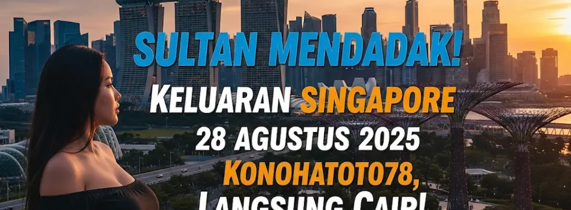 Sultan Mendadak! Keluaran Singapore 28 Agustus 2025 Konohatoto78, Langsung Cair! - keluarantoto78.com
