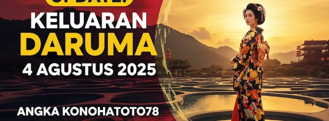 Update! Keluaran Daruma 4 Agustus 2025 Angka Konohatoto78 Bikin Untung! - angkagaib.com