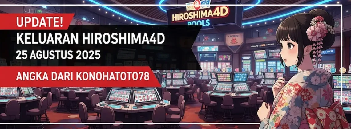 Update! Keluaran Hiroshima4D 25 Agustus 2025 Angka dari Konohatoto78 - keluarantoto78.com