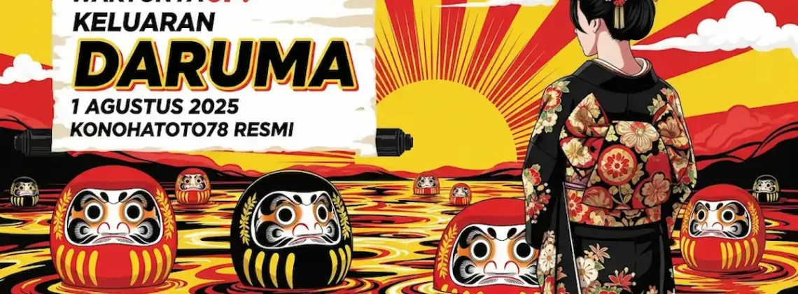 Waktunya JP! Keluaran Daruma 1 Agustus 2025 Konohatoto78 Resmi - angkagaib.com