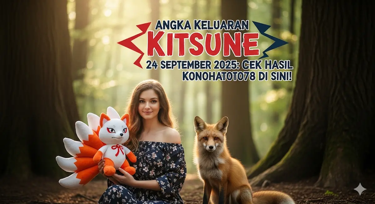 Angka Keluaran Kitsune 24 September 2025 Cek Hasil Konohatoto78 di Sini! - keluaranterbaru.com