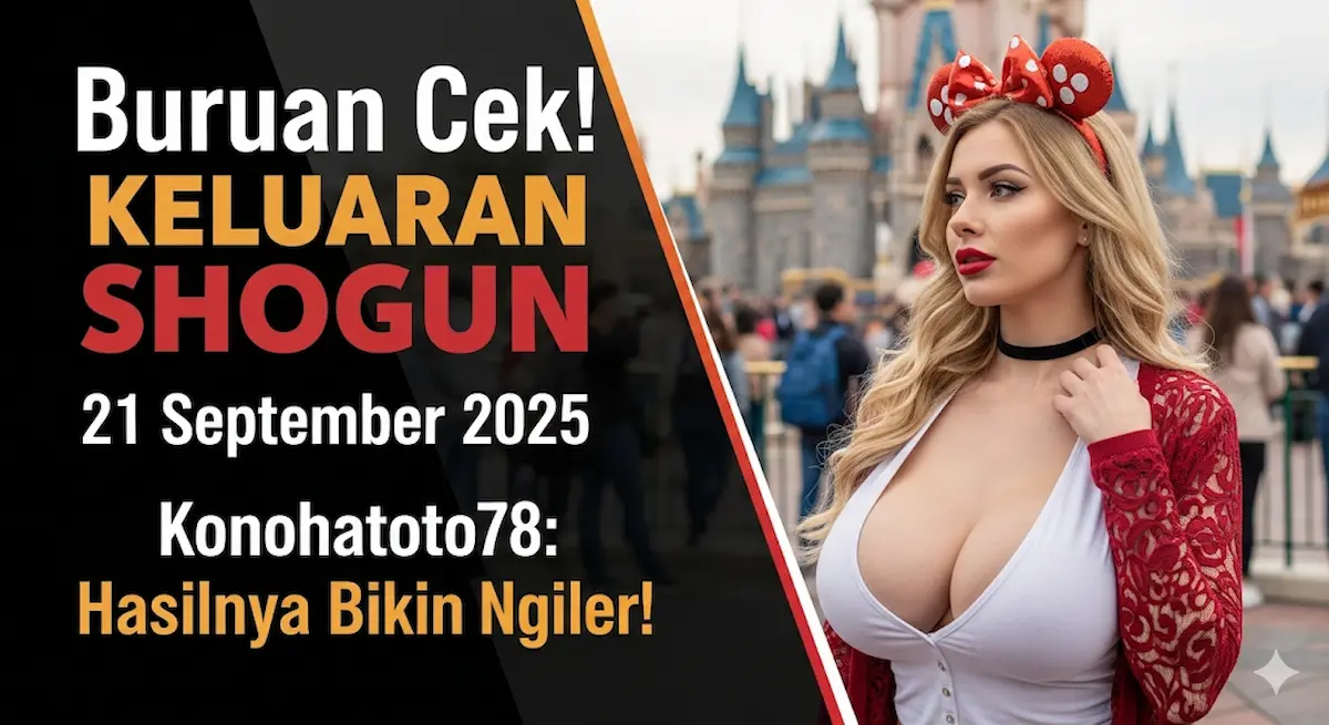 Buruan Cek! Keluaran Shogun 21 September 2025 Konohatoto78 Hasilnya Bikin Ngiler! - keluaranterbaru.com