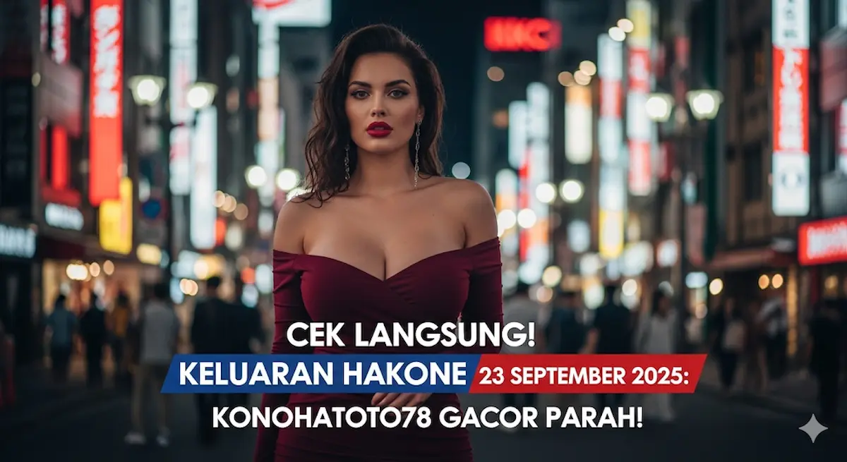 Cek Langsung! Keluaran Hakone 23 September 2025 Konohatoto78 Gacor Parah! - keluaranterbaru.com