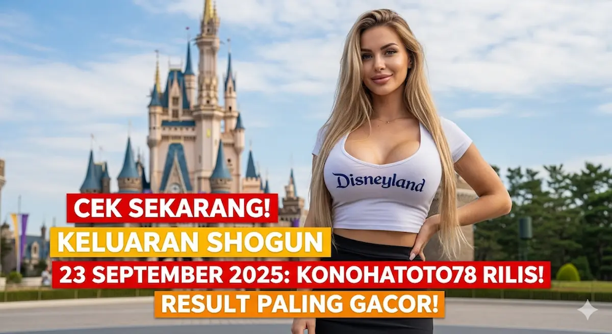 Cek Sekarang! Keluaran Shogun 23 September 2025 Konohatoto78 Rilis! Result Paling Gacor! - keluaranterbaru.com