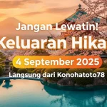 Jangan Lewatin! Keluaran Hikari 4 September 2025 Langsung dari Konohatoto78 - keluarantoto78.com