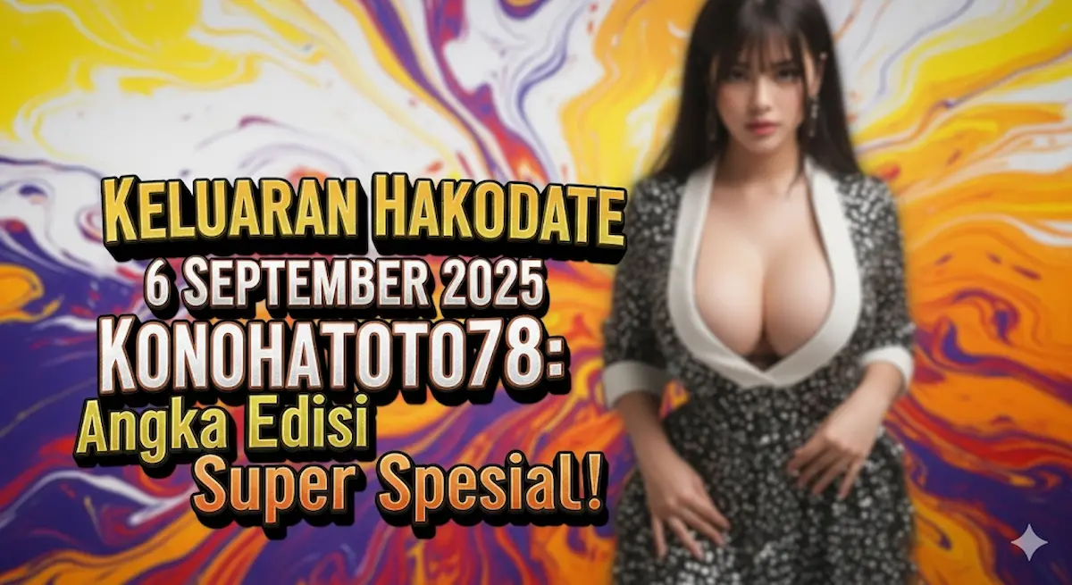 Keluaran Hakodate 6 September 2025 Konohatoto78 Angka Edisi Super Spesial! - keluarantoto78.com