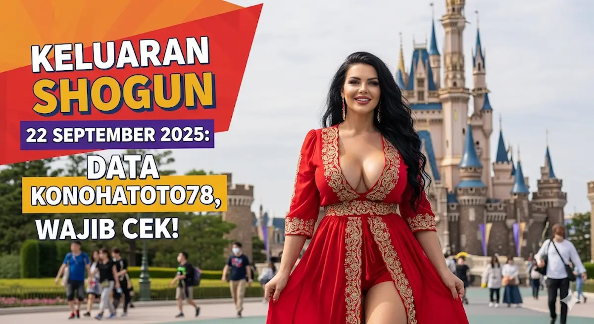 Keluaran Shogun 22 September 2025 Data Konohatoto78, Wajib Cek! - keluaranterbaru.com