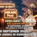 Kepo Abis! Keluaran Hikari 19 September 2025, Cek Angka di Konohatoto78! - keluaranterbaru.com