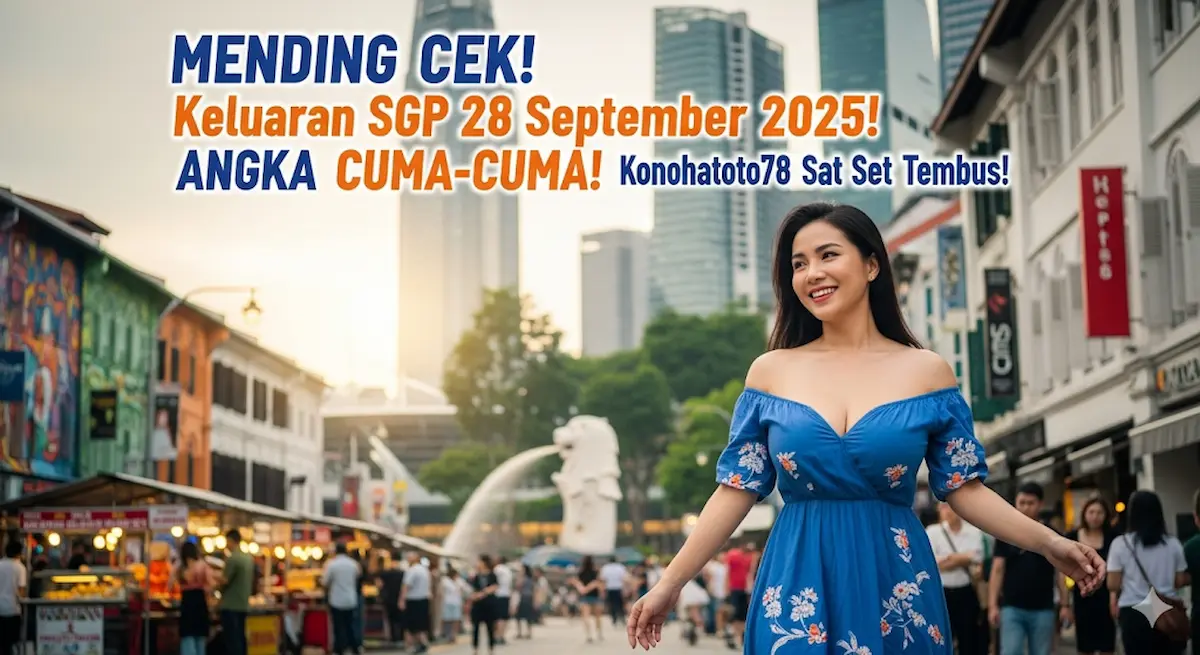 MENDING CEK! Keluaran SGP 28 September 2025! ANGKA CUMA-CUMA! Konohatoto78 Sat Set Tembus! - keluaranterbaru.com
