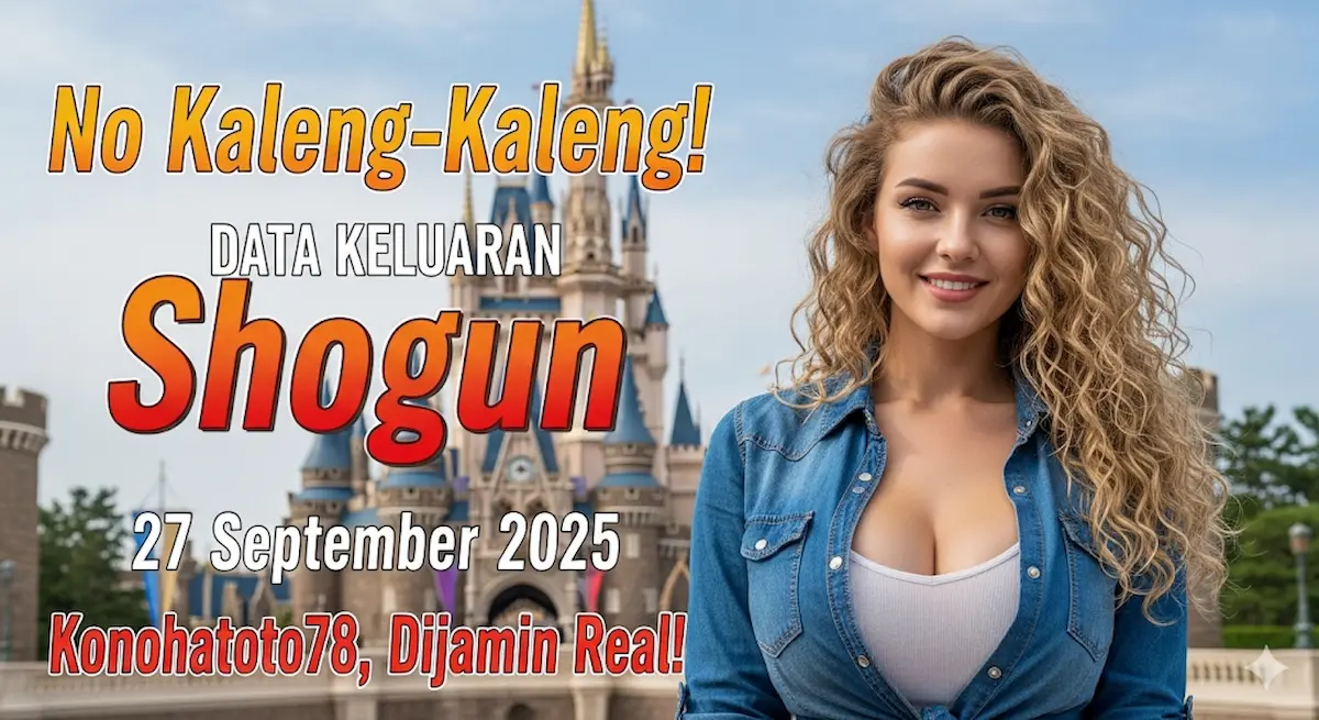 No Kaleng-Kaleng! Data Keluaran Shogun 27 September 2025 Konohatoto78, Dijamin Real! - keluaranterbaru.com