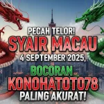 Pecah Telor! Syair Macau 4 September 2025, Bocoran Konohatoto78 Paling Akurat! - keluarantoto78.com