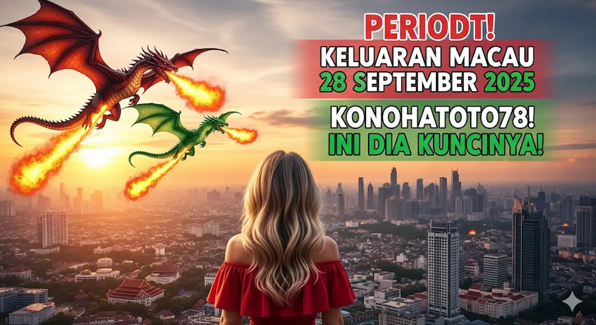 Periodt! Keluaran Macau 28 September 2025 Konohatoto78! Ini Dia Kuncinya! - keluaranterbaru.com