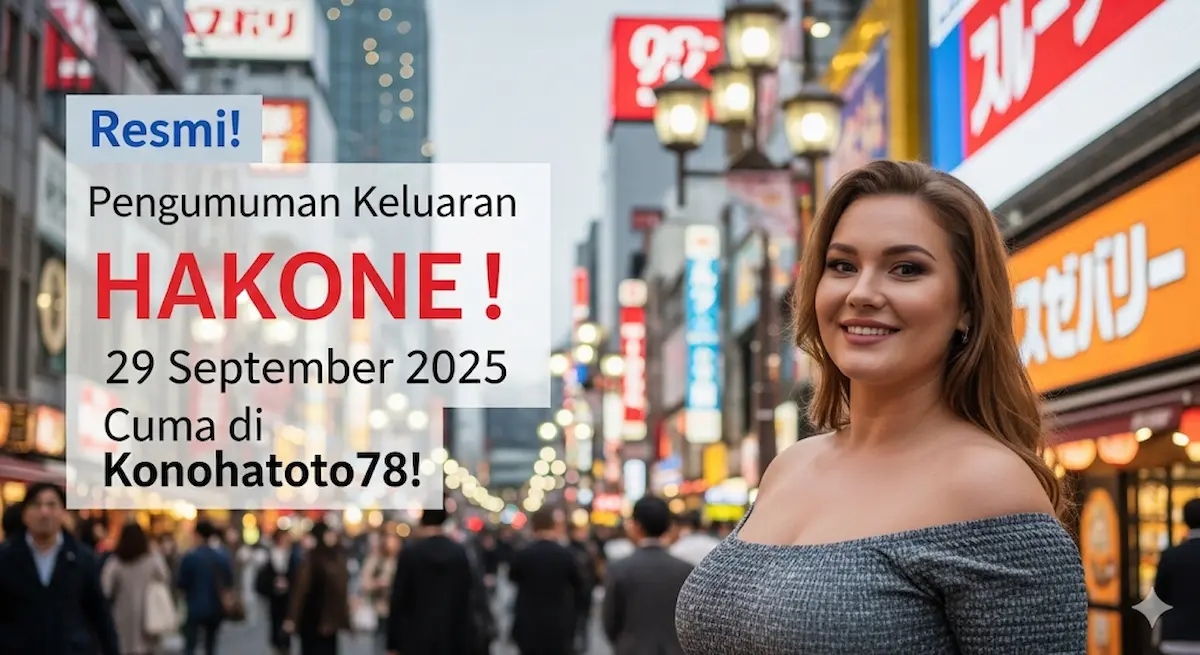 Resmi! Pengumuman Keluaran Hakone 29 September 2025 Cuma di Konohatoto78! - keluaranterbaru.com