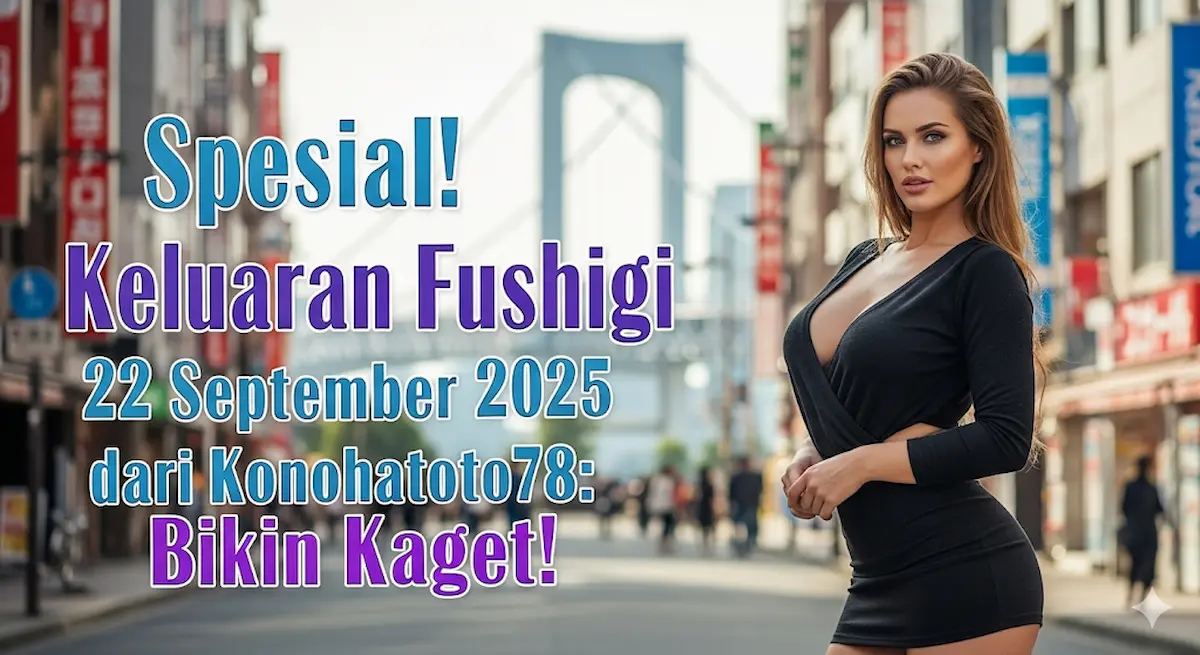 Spesial! Keluaran Fushigi 22 September 2025 dari Konohatoto78 Bikin Kaget! - keluaranterbaru.com