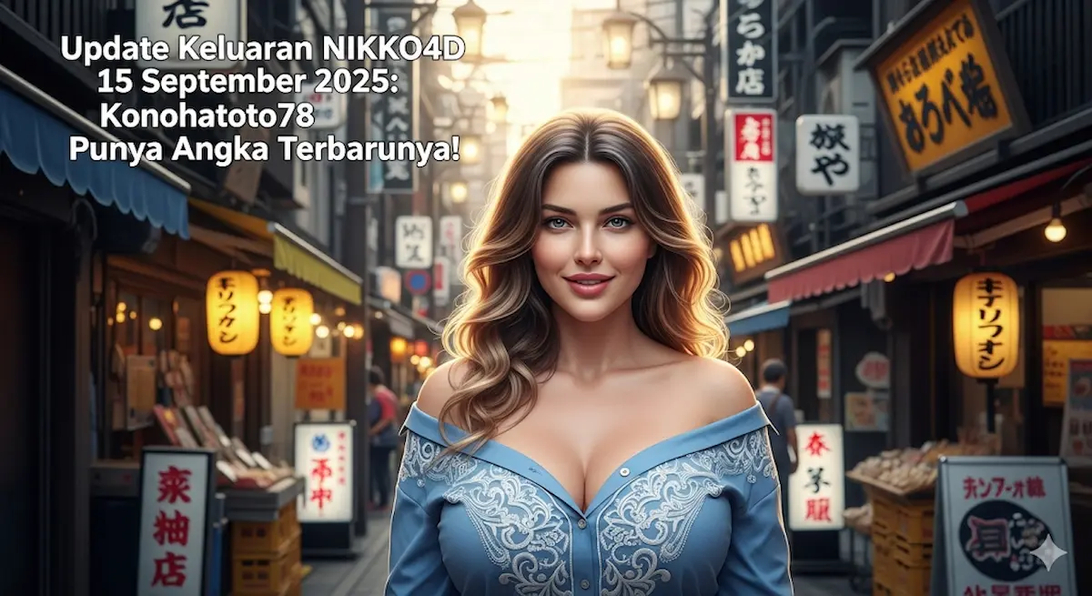 Update Keluaran NIKKO4D 15 September 2025 Konohatoto78 Punya Angka Terbarunya! - keluarantoto78.com